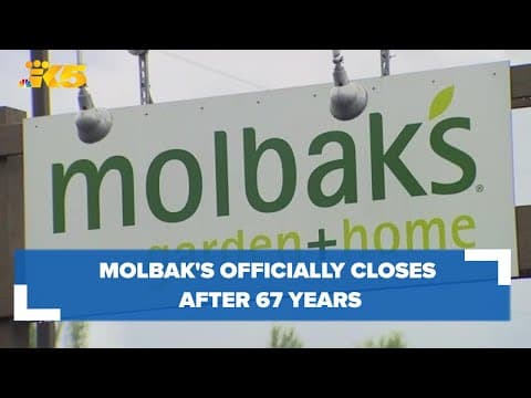 Molbak’s in Woodinville officially closes after 67 years