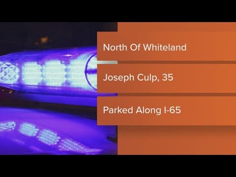 Franklin man killed by semi-trailer while parked on side of I-65 in Indiana