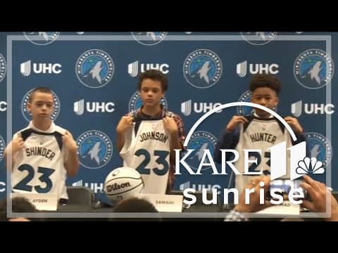 Timberwolves volunteer during holiday season