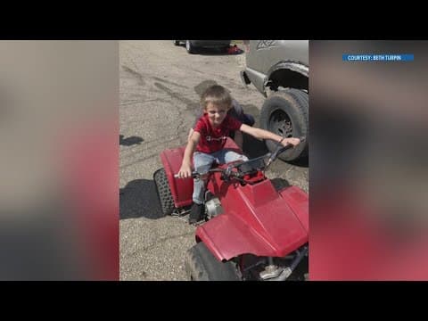 Mother seeks help from the community after 8-year-old son injured in car crash on North Broadway