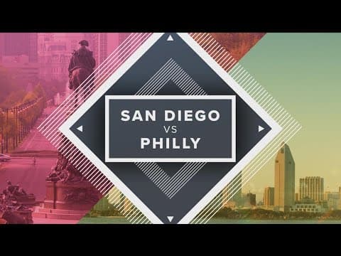 Who has the best city: San Diego or Philadelphia?