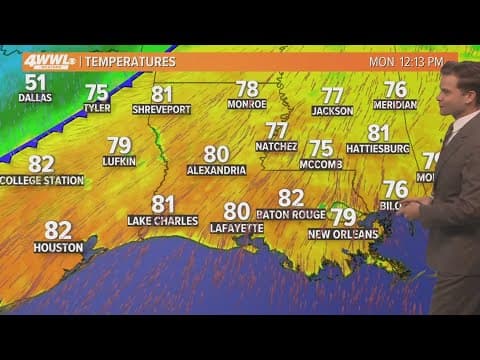 New Orleans Weather: Strong cold front arrives this week