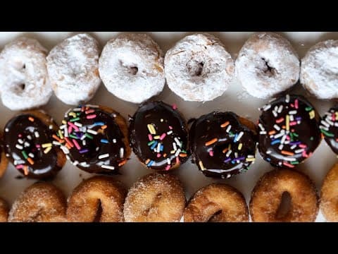 Ice Cream Jubilee launches a new menu of mini donuts