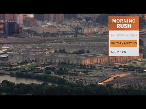 President Trump is expected to speak with the top leaders in the U.S. Military