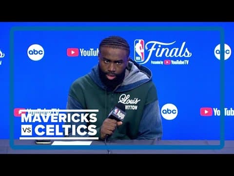 NBA Finals Game 4 postgame interviews: Jaylen Brown talks Celtics' 122-84 loss to Mavericks