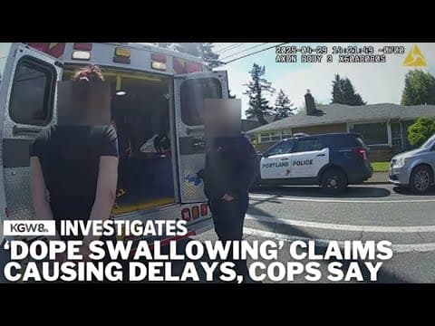 'Dope swallowing' claims are frustrating Portland police