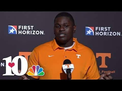Vols left tackle John Campbell Jr. speaks on his block against Virginia that went viral