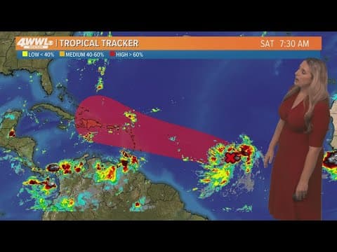 Saturday 8 a.m. Tropical Update: Tropical development expected this week