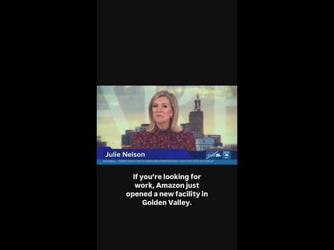 Amazon opens new logistics and operations facility in Golden Valley