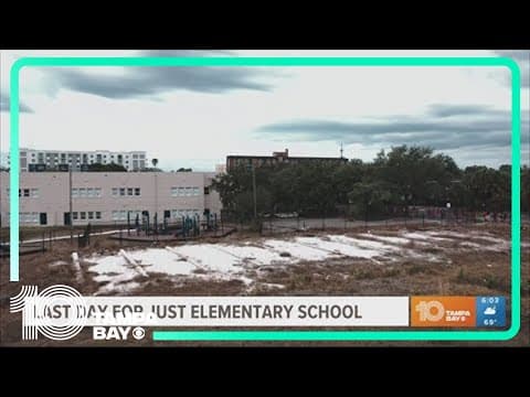 Last day for Just Elementary School