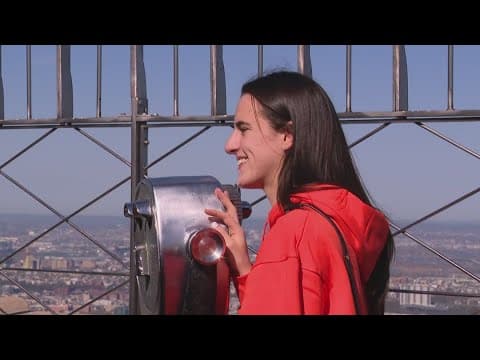 Indianapolis, Caitlin Clark get ready for WNBA draft