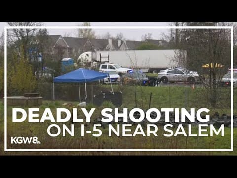 One lane of I-5 northbound reopens hours after suspect shot and killed by police near Salem