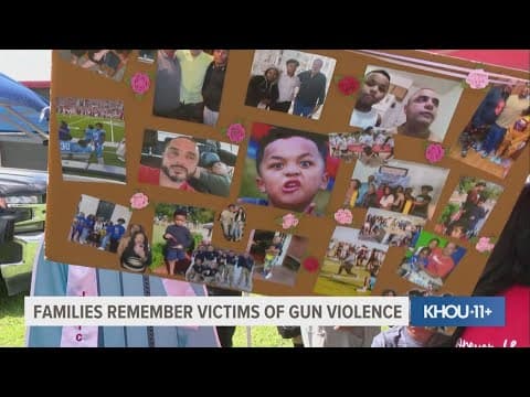 Houston families remember victims of gun violence