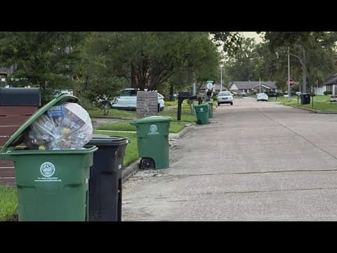 Houston mayor unveils plan to tackle city's recycling backlog with multiple drop-off locations