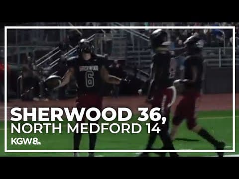 Sherwood wins big over North Medford | Friday Night Football