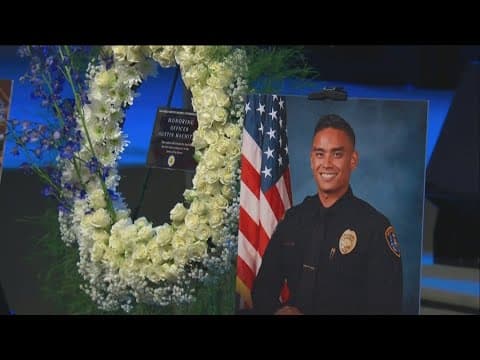 Remembering Officer Austin Machitar | Memorial service held for San Diego police officer who died in