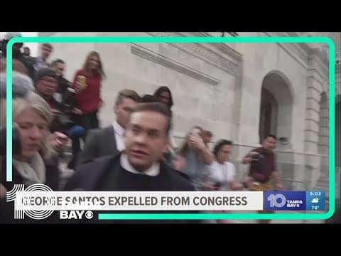 George Santos expelled from Congress