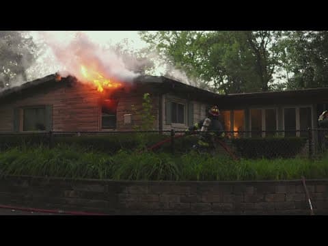 Dog killed in house fire on Indy's northwest side