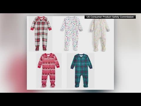 Macy's recalls infant footie pajamas that could restrict blood flow