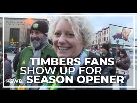Fans turn out for Portland Timbers 2024 season opener at Providence Park