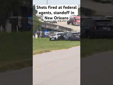 Heavy police presence in New Orleans East after NOPD reported shots fired at federal agents.