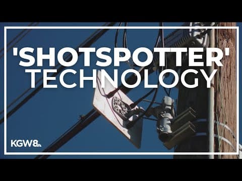 Portland police oversight group mulls tech that could detect when gunshots are fired