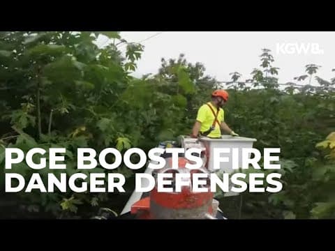 How PGE's powerline safety measures help reduce fire danger