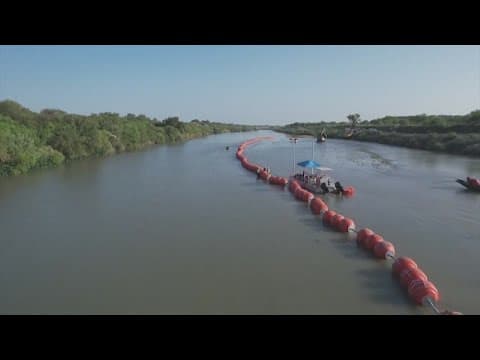 Border patrol union addresses recent drownings after buoys installed in Rio Grande