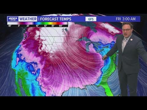 Weather: Chilly before Arctic blast!