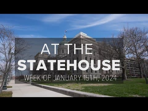 At the Statehouse I Headlines you might have missed from the week of January 15th, 2024
