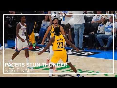 Pacers come back & stun the Thunder in Game 1 | Postgame Sound & Reaction | NBA Finals | 13Sports