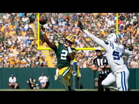 Colts' struggles continue in Week 2 with 16-10 loss to Packers