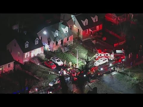 Woman hurt in fire in Prince George's Co.