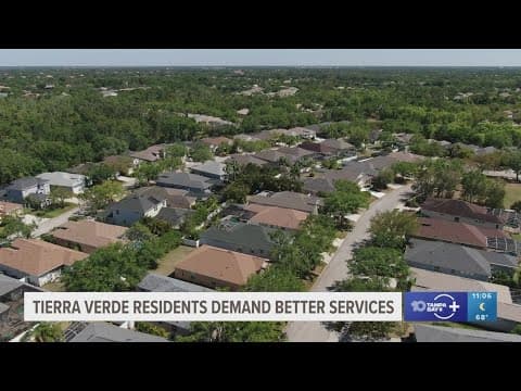 Tierra Verde neigbors oppose new tax, demands improved services instead