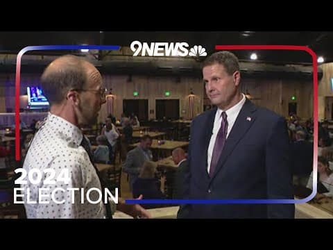 Jeff Crank speaks after defeating Colorado Republican Party Chairman Dave Williams
