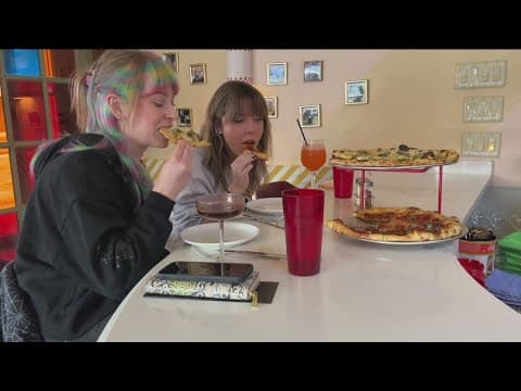 Pizza and pasta at Mothership Pizza Paradise