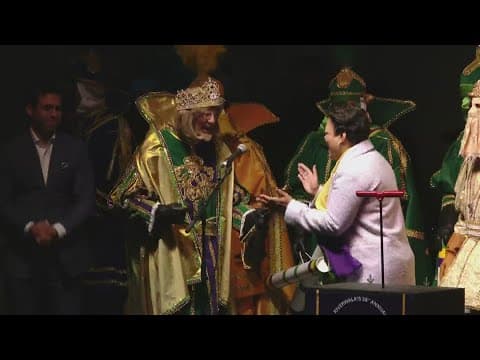 Krewe of Rex proclamation