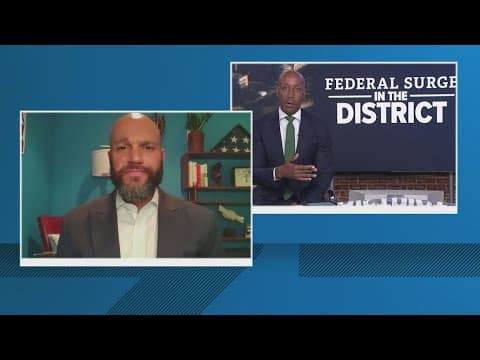 DC Councilmember Robert White talks about the Federal surge