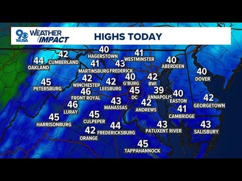 DMV Morning Forecast: Dec. 26, 2024 | Some sun and a bit chilly for Thursday