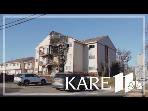 2 apartment buildings evacuated after separate fires in Minneapolis