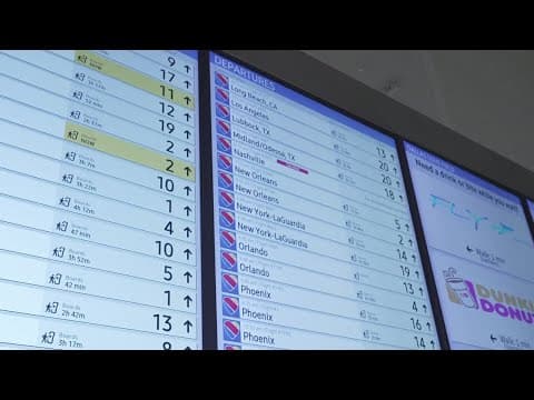 Several flights are delayed and canceled out of DFW due to extreme cold