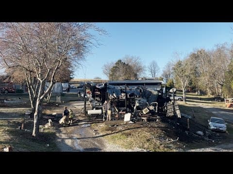 Person flown to hospital after fire at Lake Cove Resort in Dandridge