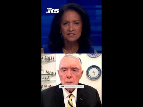 Retired Army Gen. Barry McCaffrey speaks with KING 5's Joyce Taylor about Hegseth, Trump at Quantico