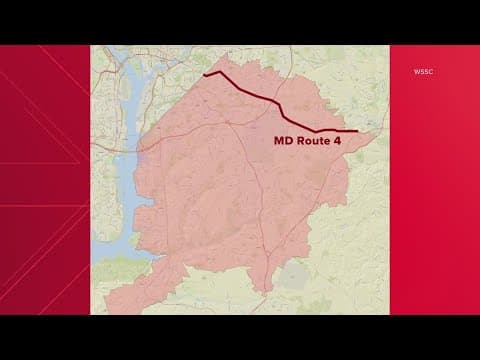 Boil water advisory in effect in Prince George's County