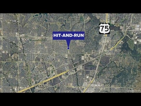 14-year-old pedestrian killed in McKinney hit-and-run, police say