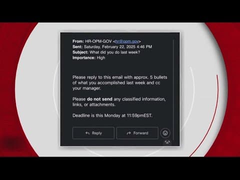 Elon Musk sends email to federal employees asking them to detail their work efforts in order to keep