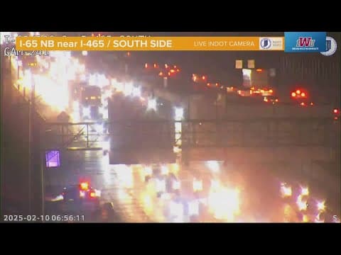 Deadly crashes cause Monday morning traffic delays across central Indiana