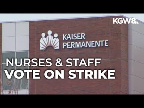 Kaiser Permanente workers in Oregon, SW Washington vote on possible strike over contract talks