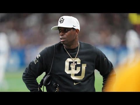 Deion Sanders absent from football camps in Boulder
