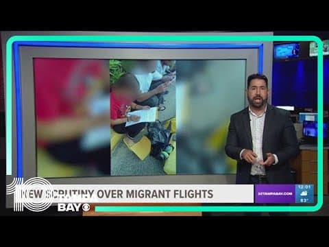 New scrutiny over migrant flights